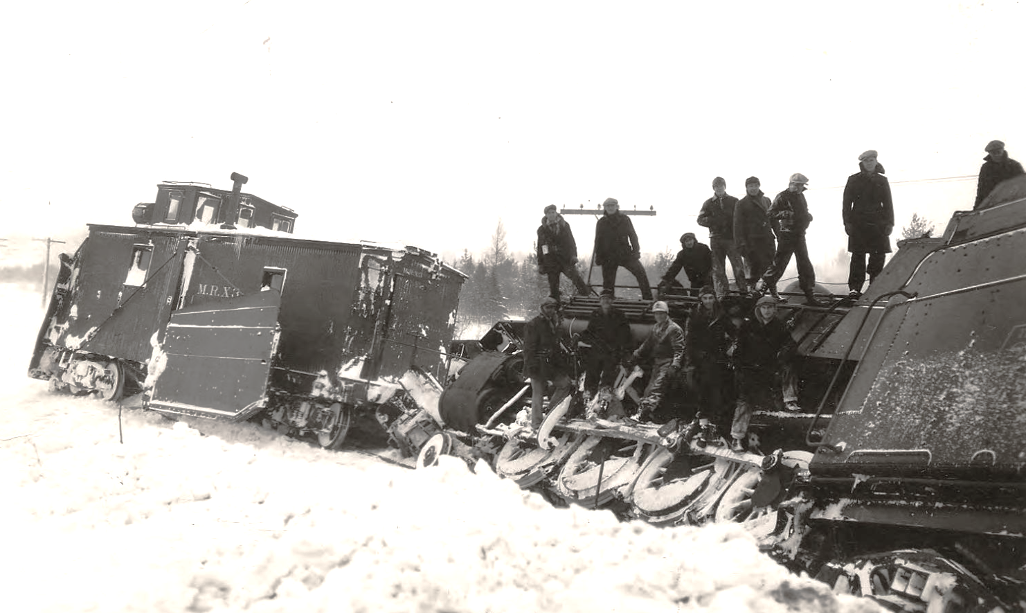 Osceola Jct. snow plow derailment